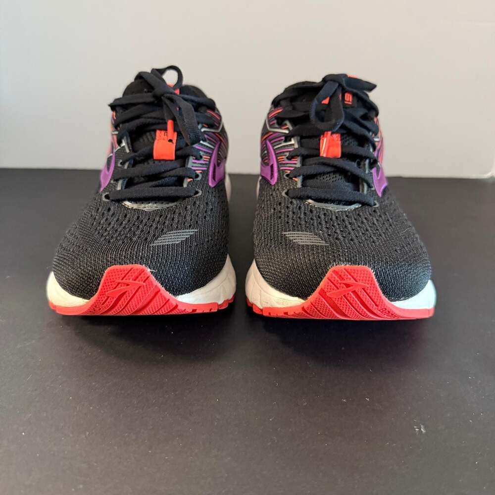 Brooks Adrenaline GTS 19 Women's Running Shoes Black Purple Size 7 - Picture 14 of 16